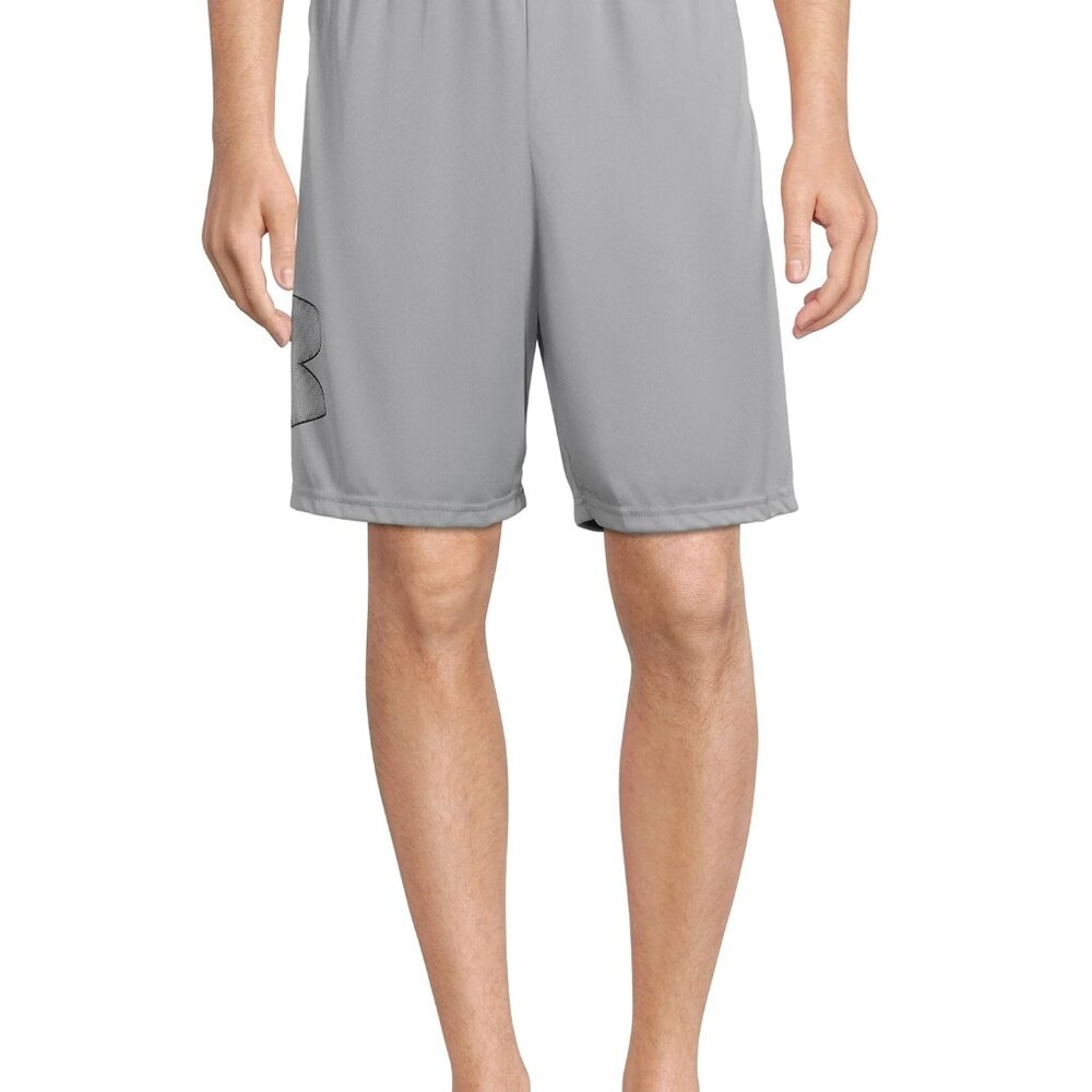 Men's Under Armour Tech Graphic Shorts (Steel, Medium)